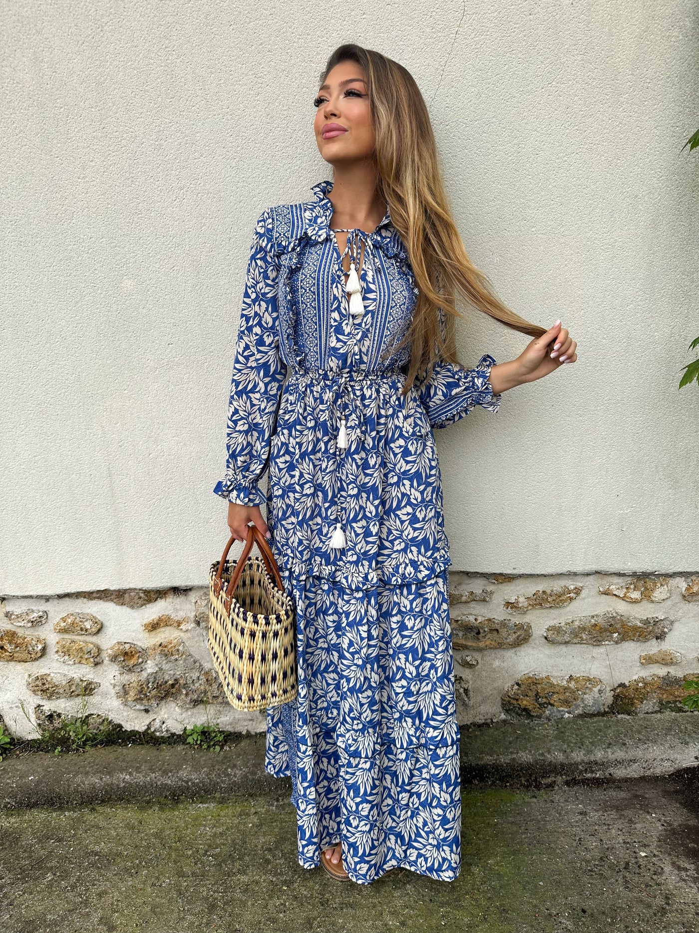 Robe longue Blue